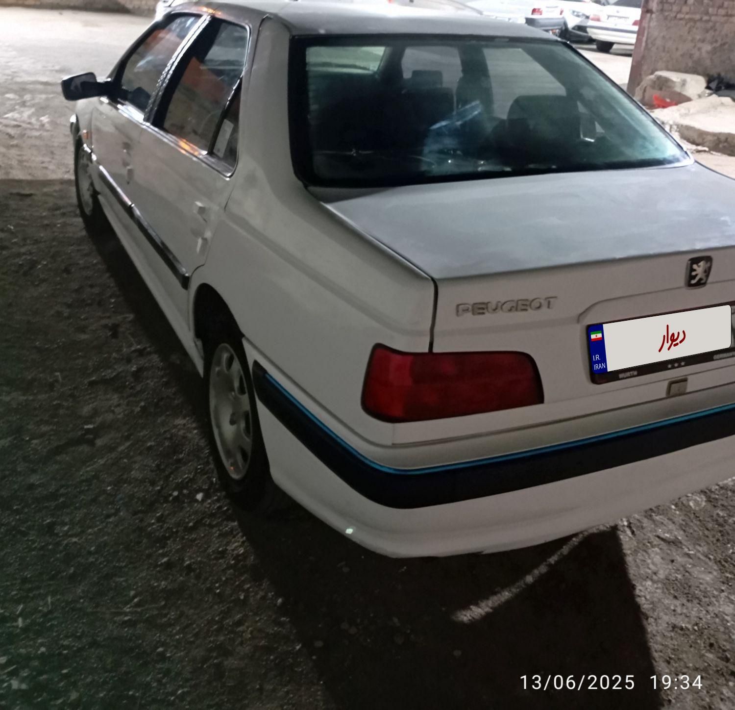 پژو پارس XU7ساده - 1388