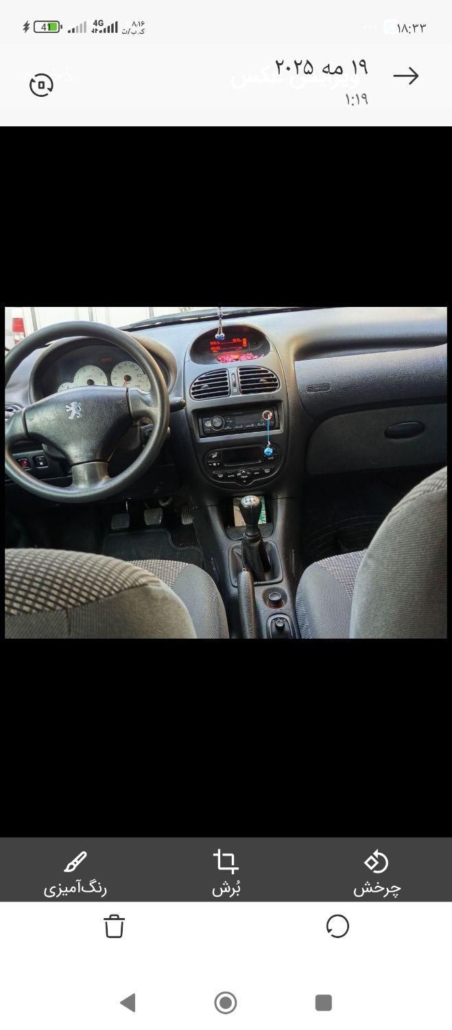 پژو ۲۰۶ صندوق دار v8 - 1397