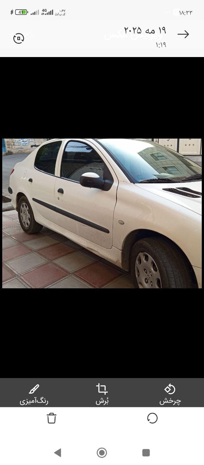 پژو ۲۰۶ صندوق دار v8 - 1397
