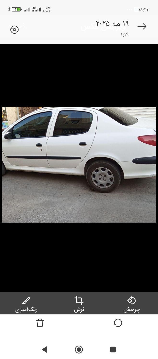 پژو ۲۰۶ صندوق دار v8 - 1397