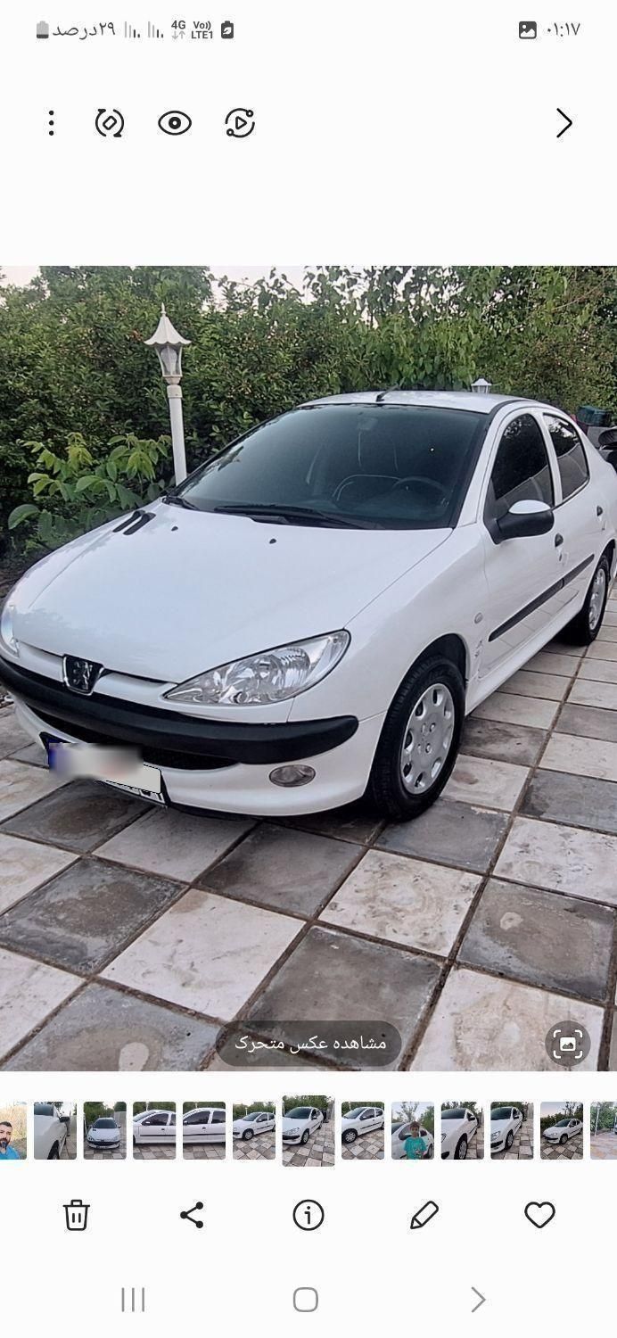 پژو ۲۰۶ صندوق دار v8 - 1396