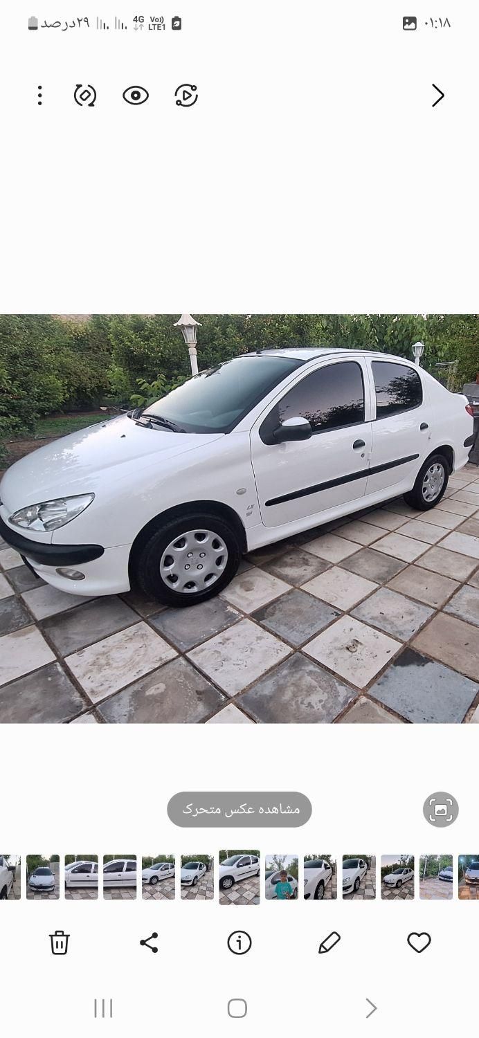 پژو ۲۰۶ صندوق دار v8 - 1396
