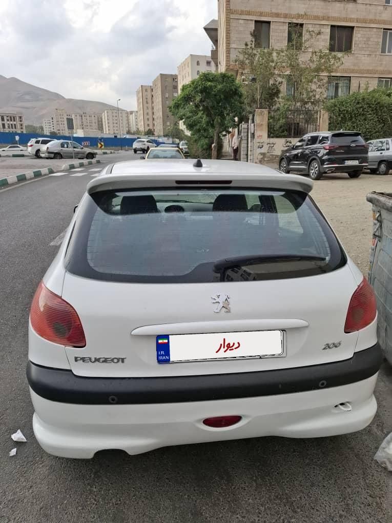 پژو 206 تیپ 5 - 1396