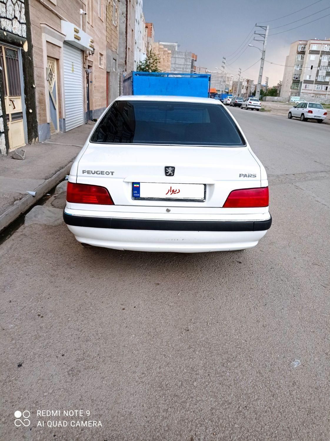 پژو پارس دوگانه سوز - 1391