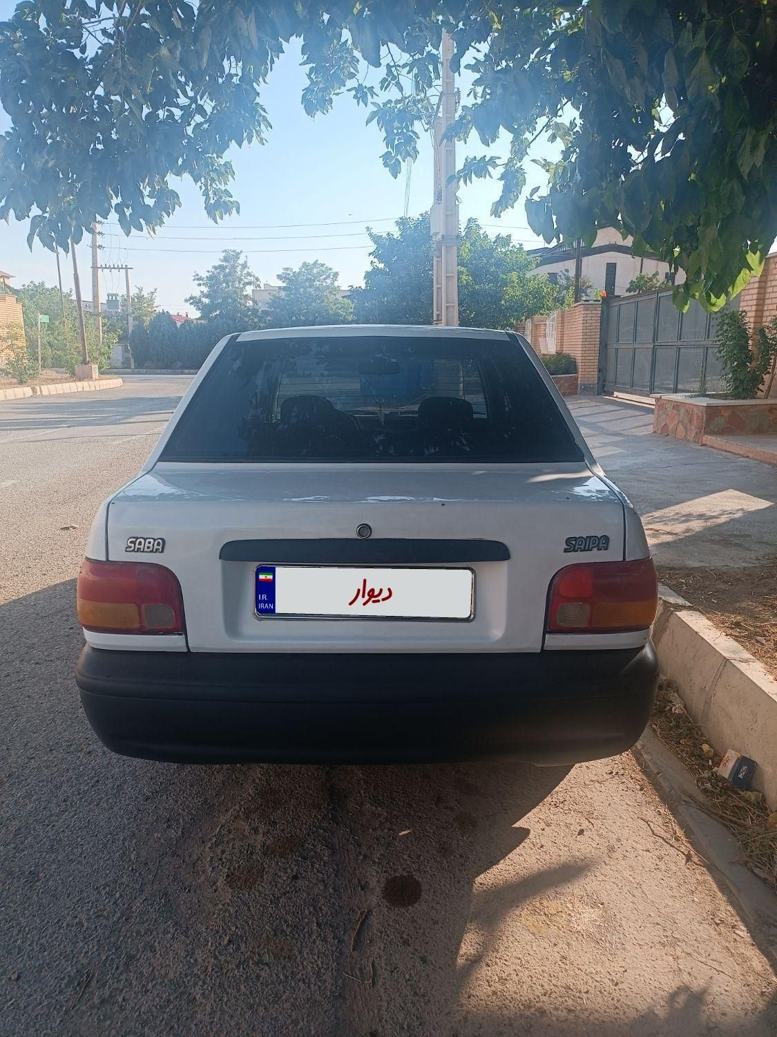 پراید صبا بنزینی - 1387