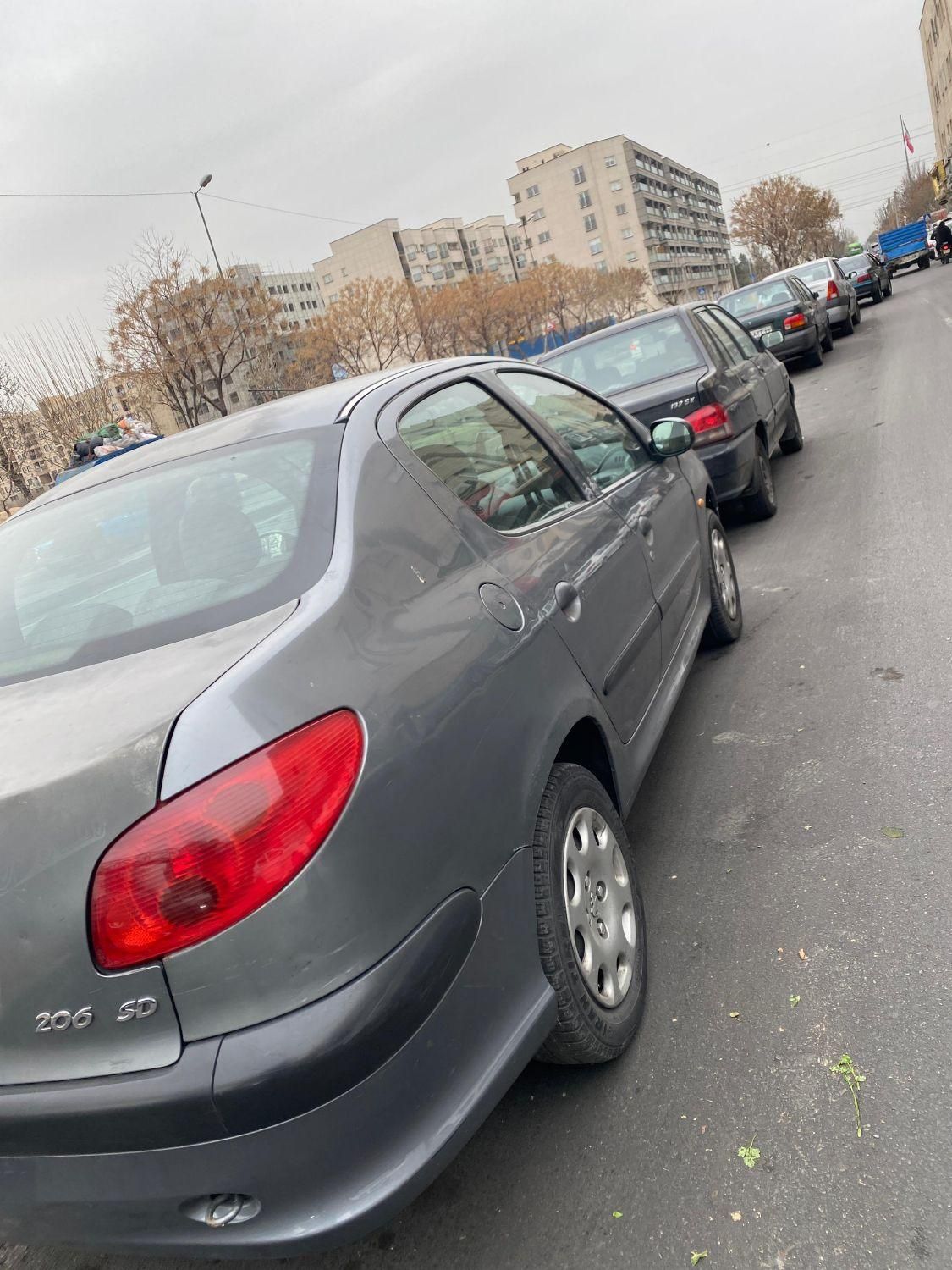 پژو ۲۰۶ صندوق دار v8 - 1386