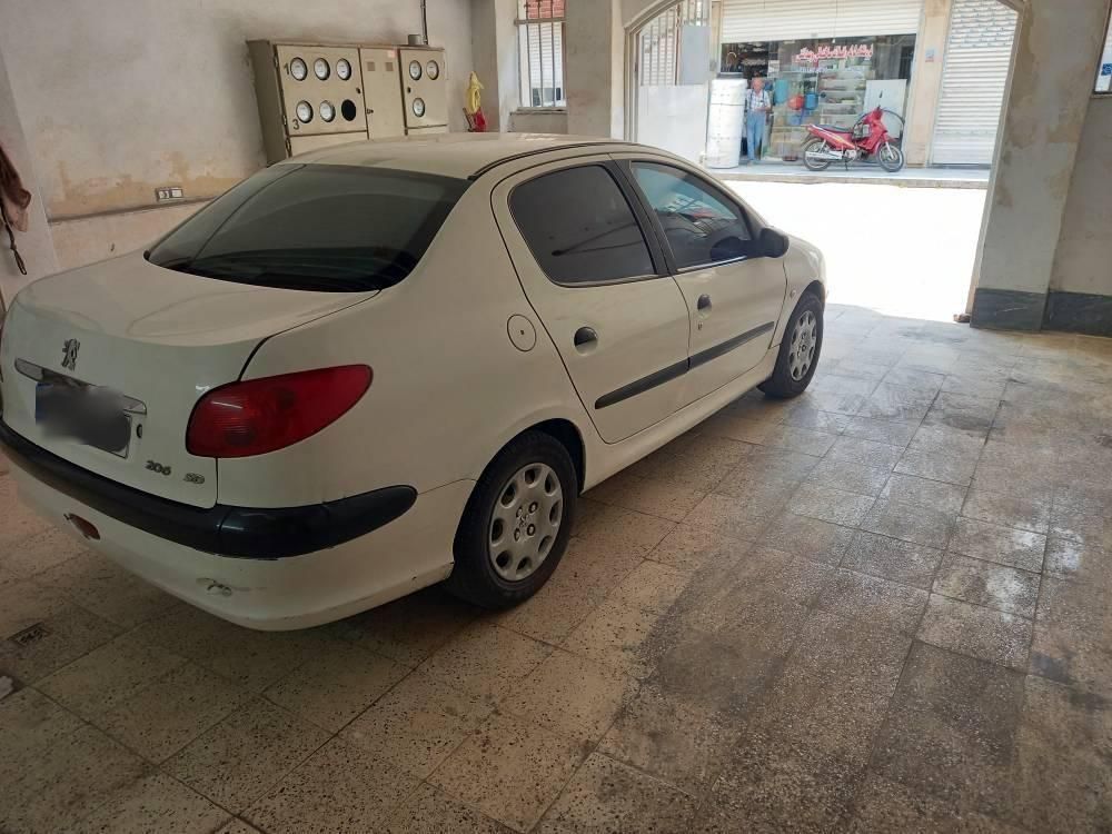 پژو ۲۰۶ صندوق دار v6 - 1388