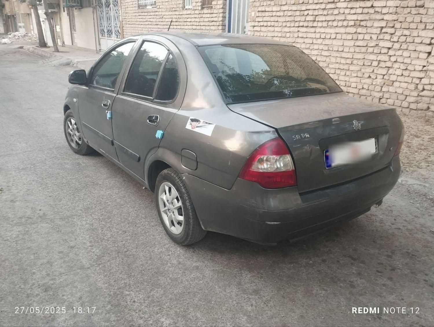 تیبا صندوق دار LX دوگانه سوز - 1393
