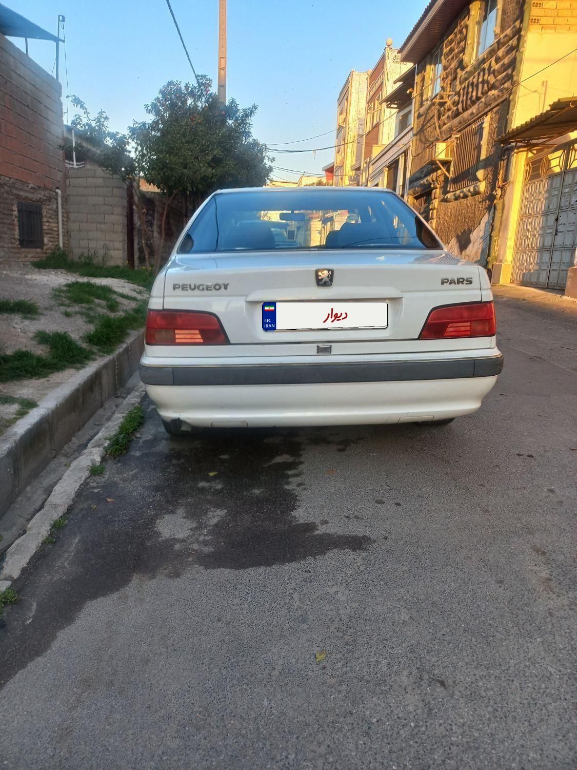 پژو پارس دوگانه سوز - 1392