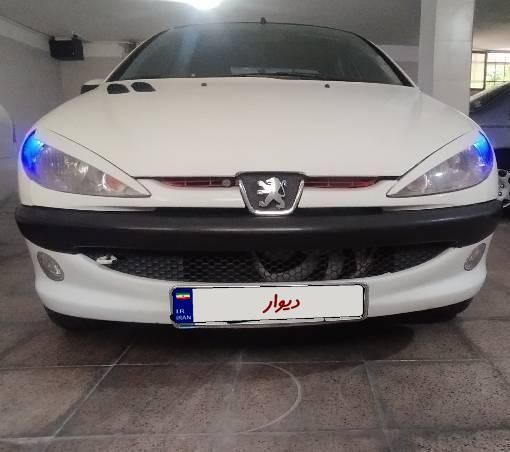 پژو ۲۰۶ صندوق دار v8 - 1389