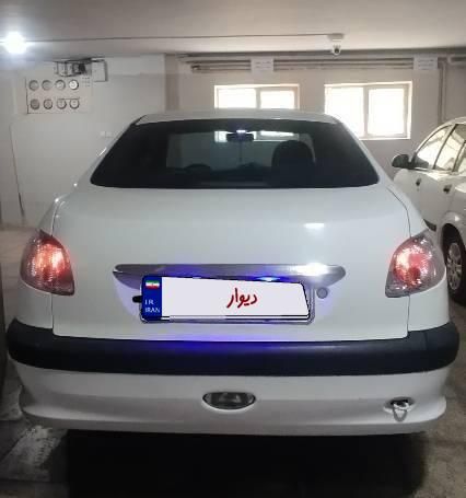 پژو ۲۰۶ صندوق دار v8 - 1389
