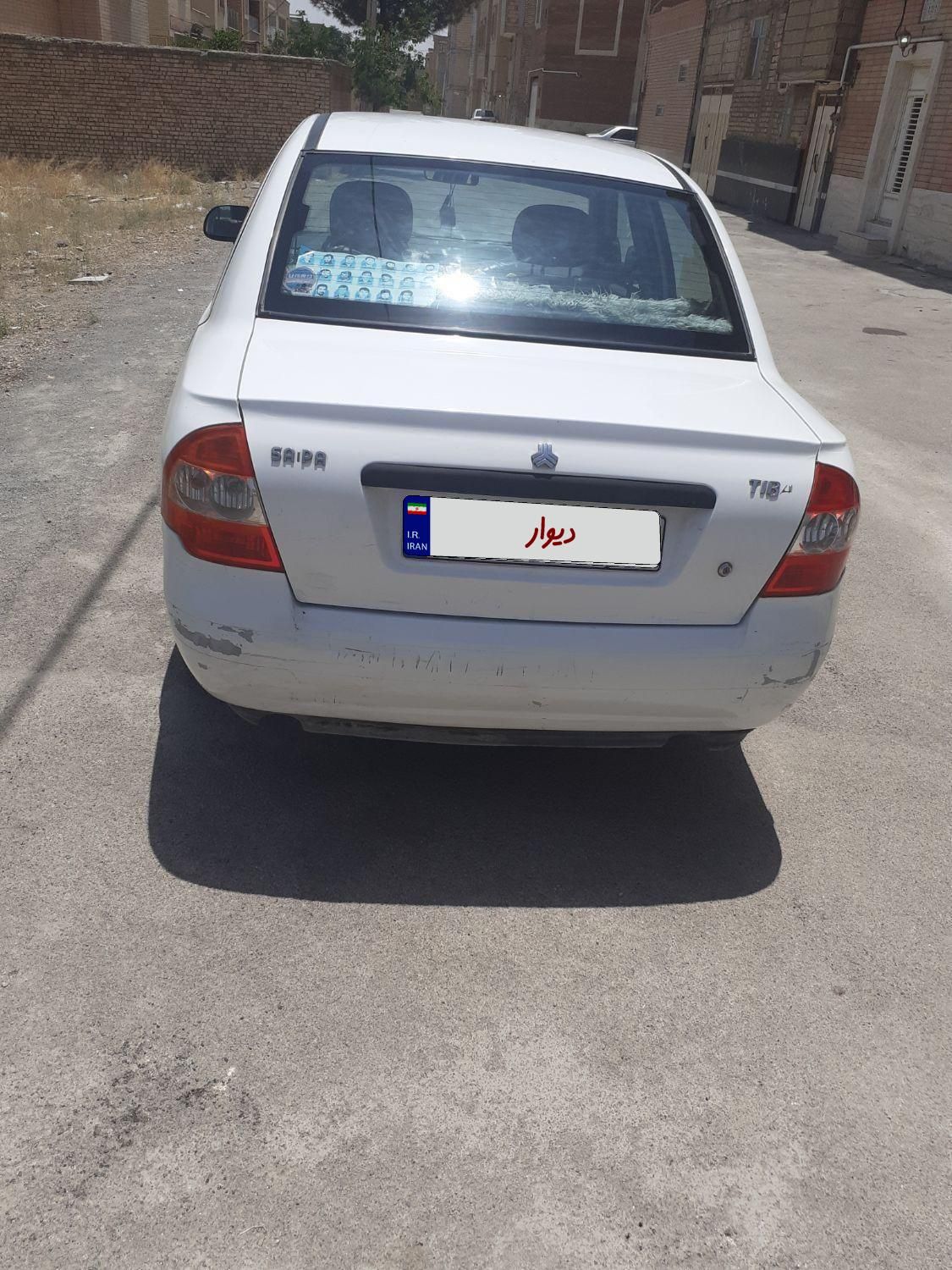 تیبا صندوق دار LX دوگانه سوز - 1395