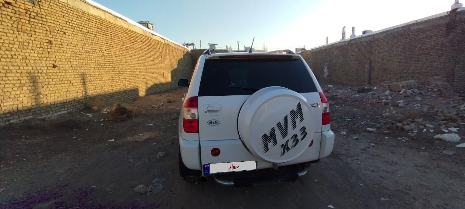 ام وی ام X33 دنده‌ای ساده - 1391
