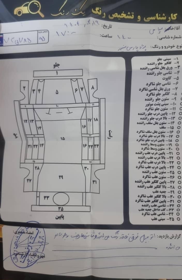 پژو پارس سال - 1400