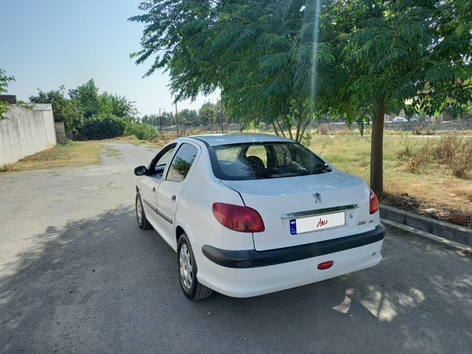 پژو ۲۰۶ صندوق دار v8 - 1387