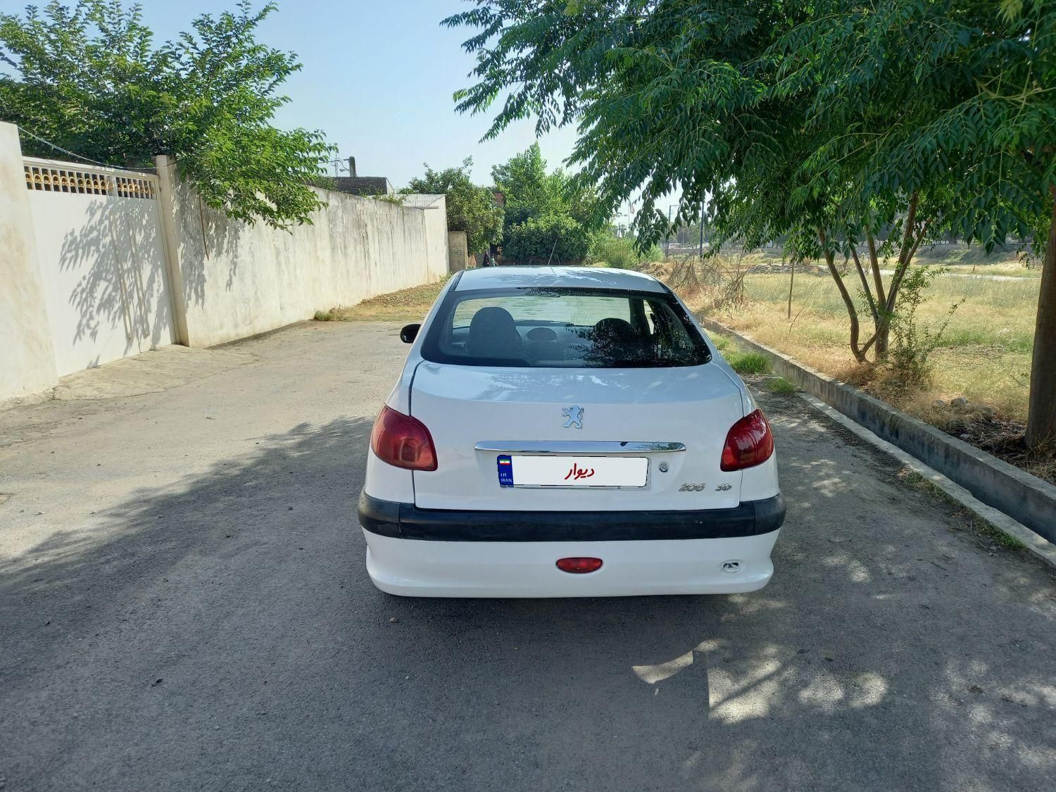 پژو ۲۰۶ صندوق دار v8 - 1387