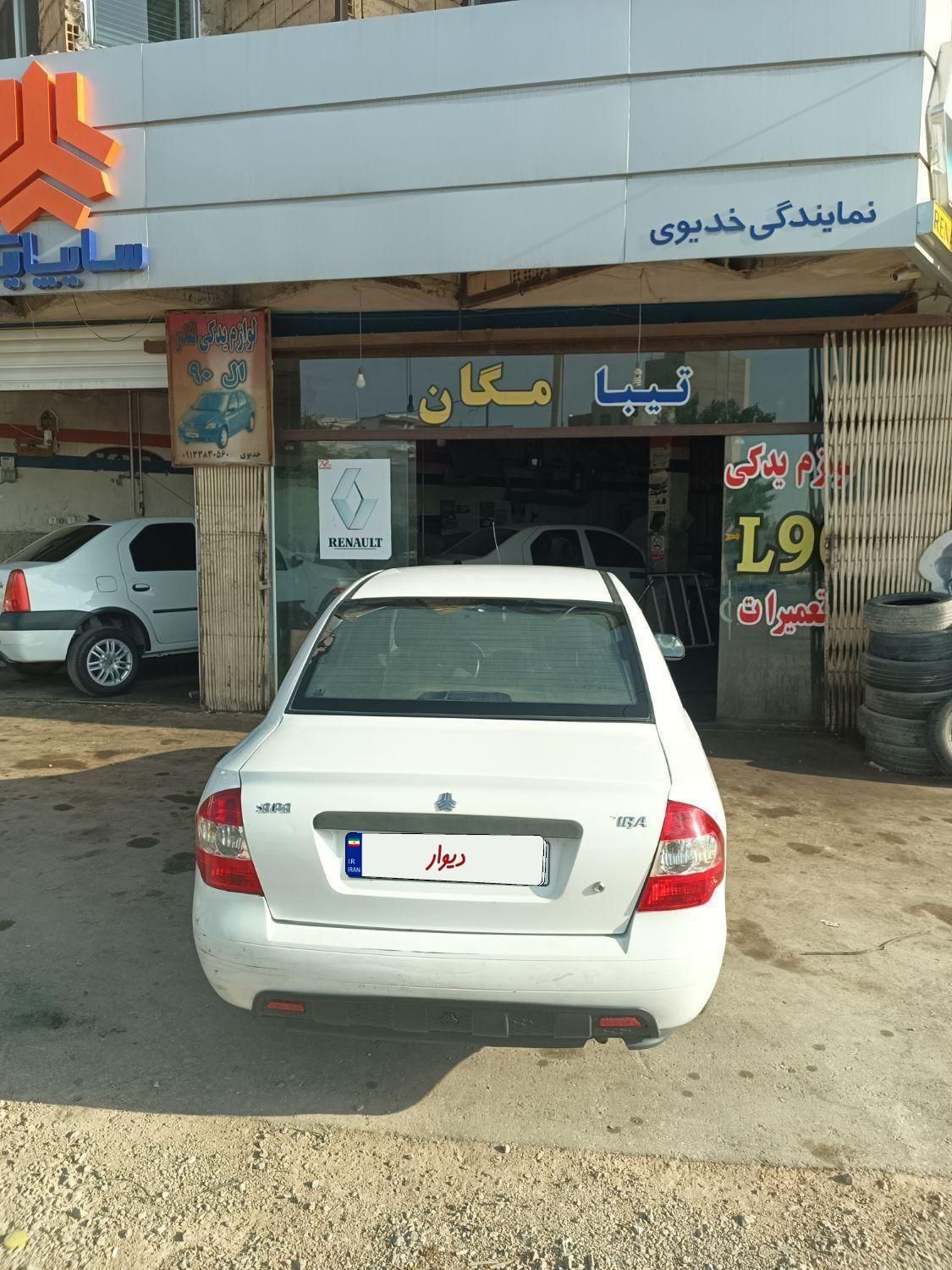 تیبا صندوق دار EX - 1393