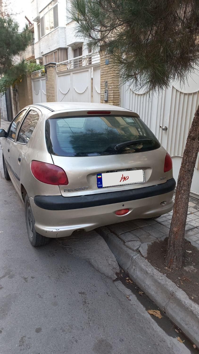 پژو 206 تیپ 2 - 1383