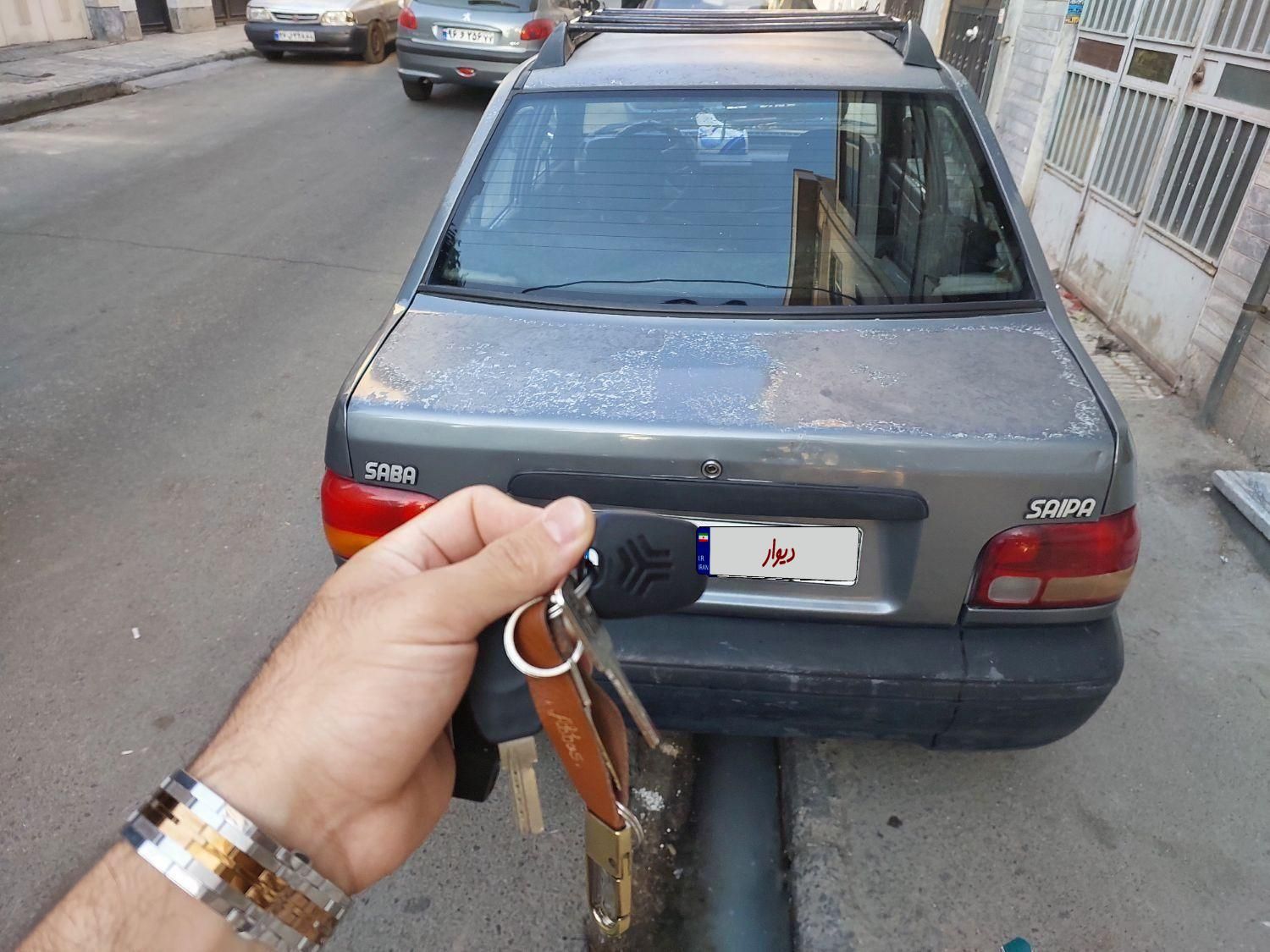 پراید صبا بنزینی - 1387