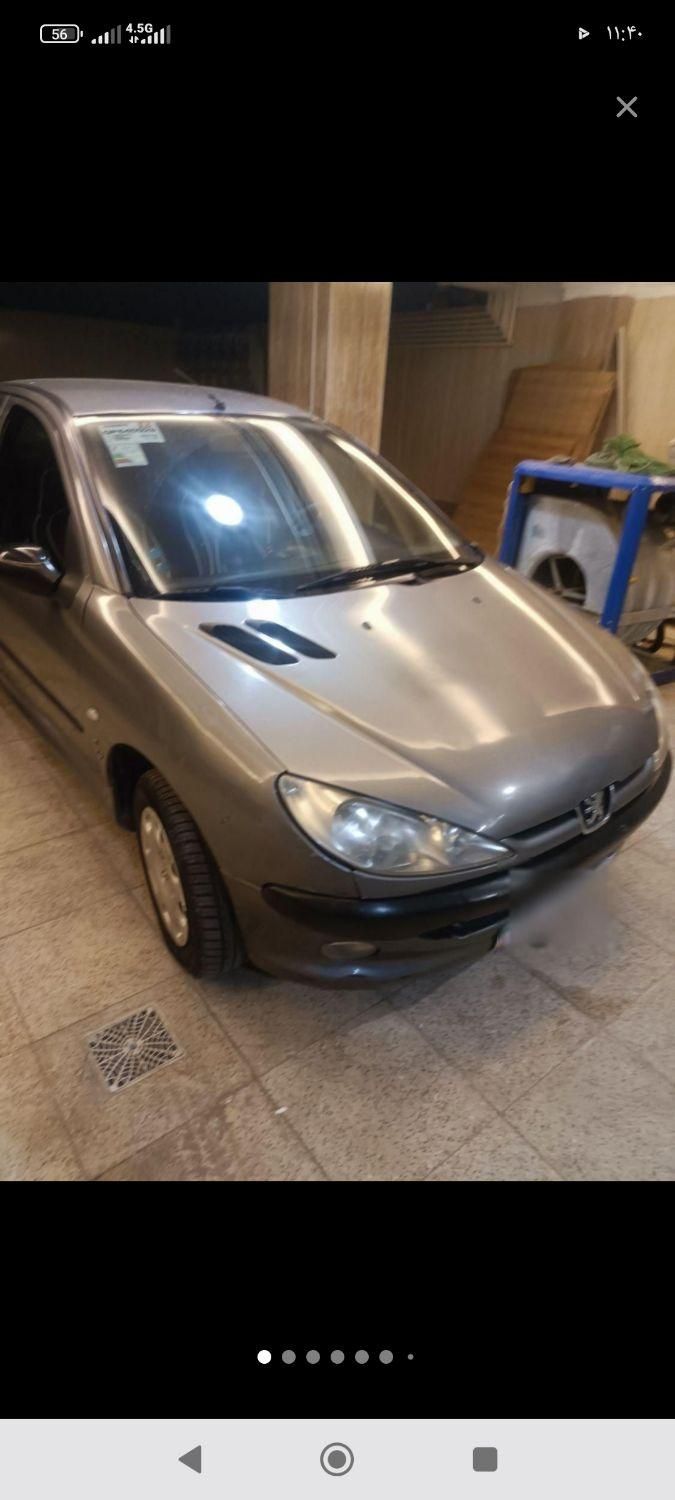 پژو ۲۰۶ صندوق دار v8 - 1390