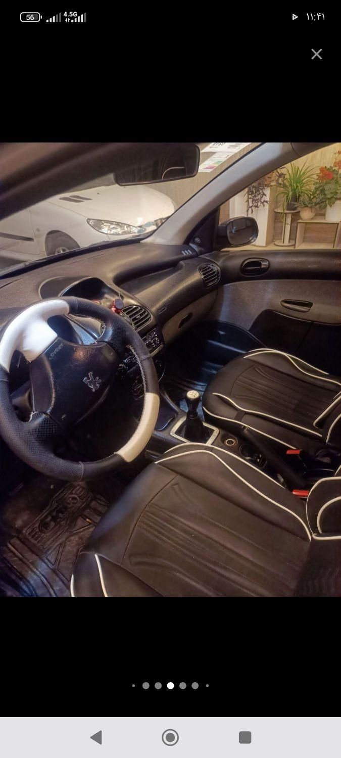 پژو ۲۰۶ صندوق دار v8 - 1390