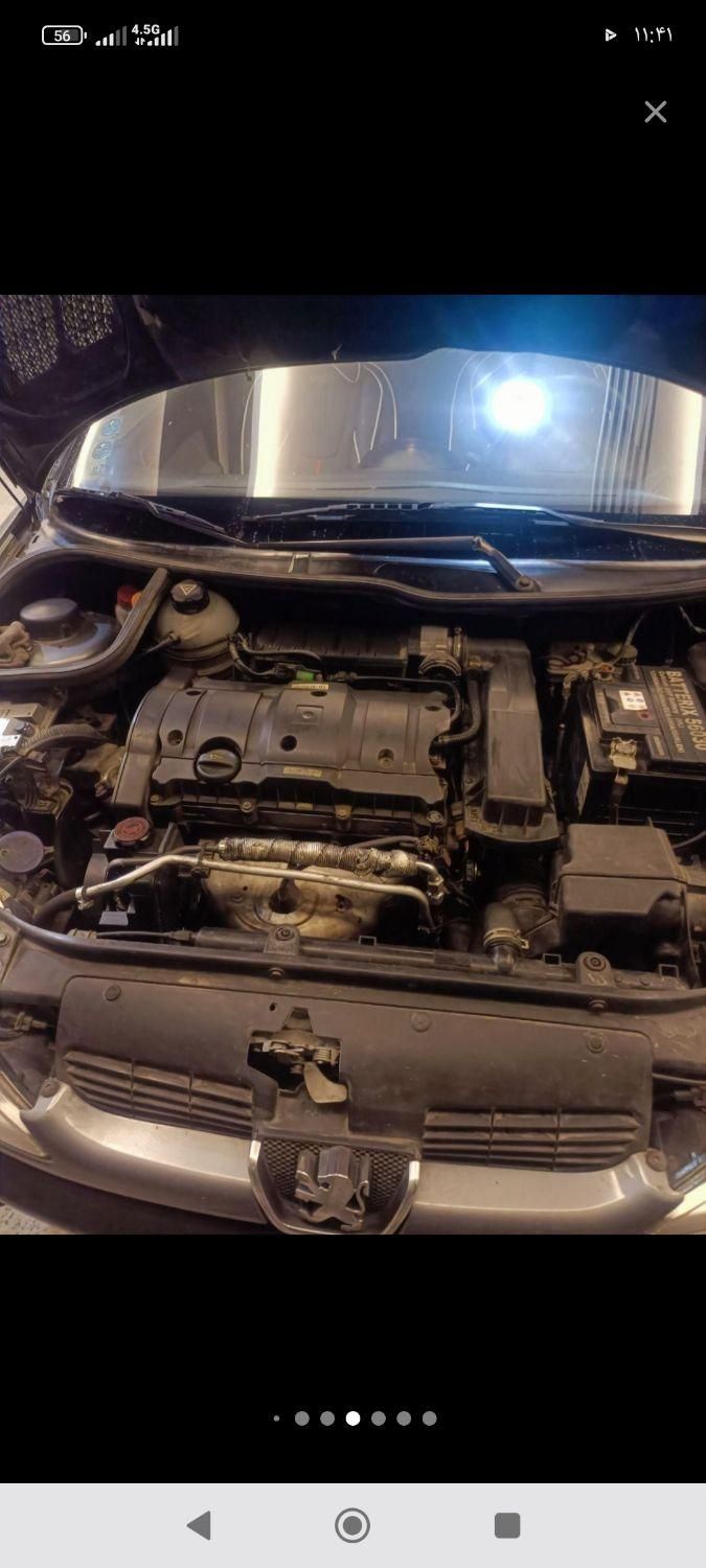 پژو ۲۰۶ صندوق دار v8 - 1390
