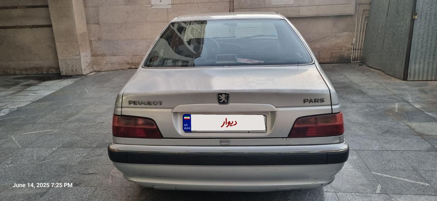 پژو پارس دوگانه سوز - 1389