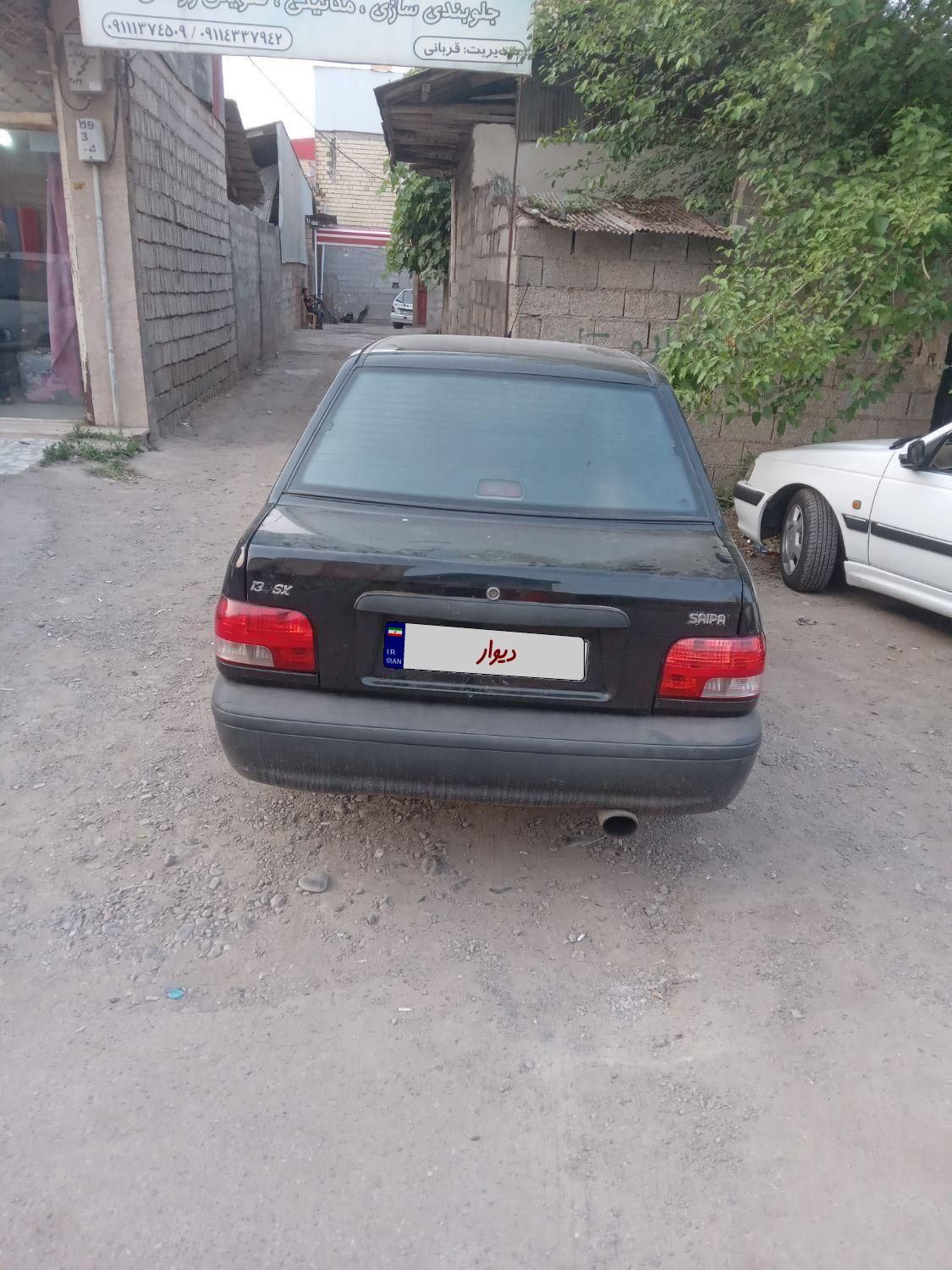 پراید صبا بنزینی - 1386
