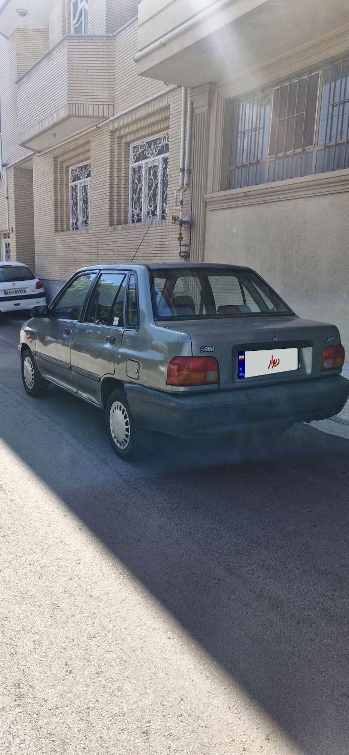 پراید صبا بنزینی - 1387