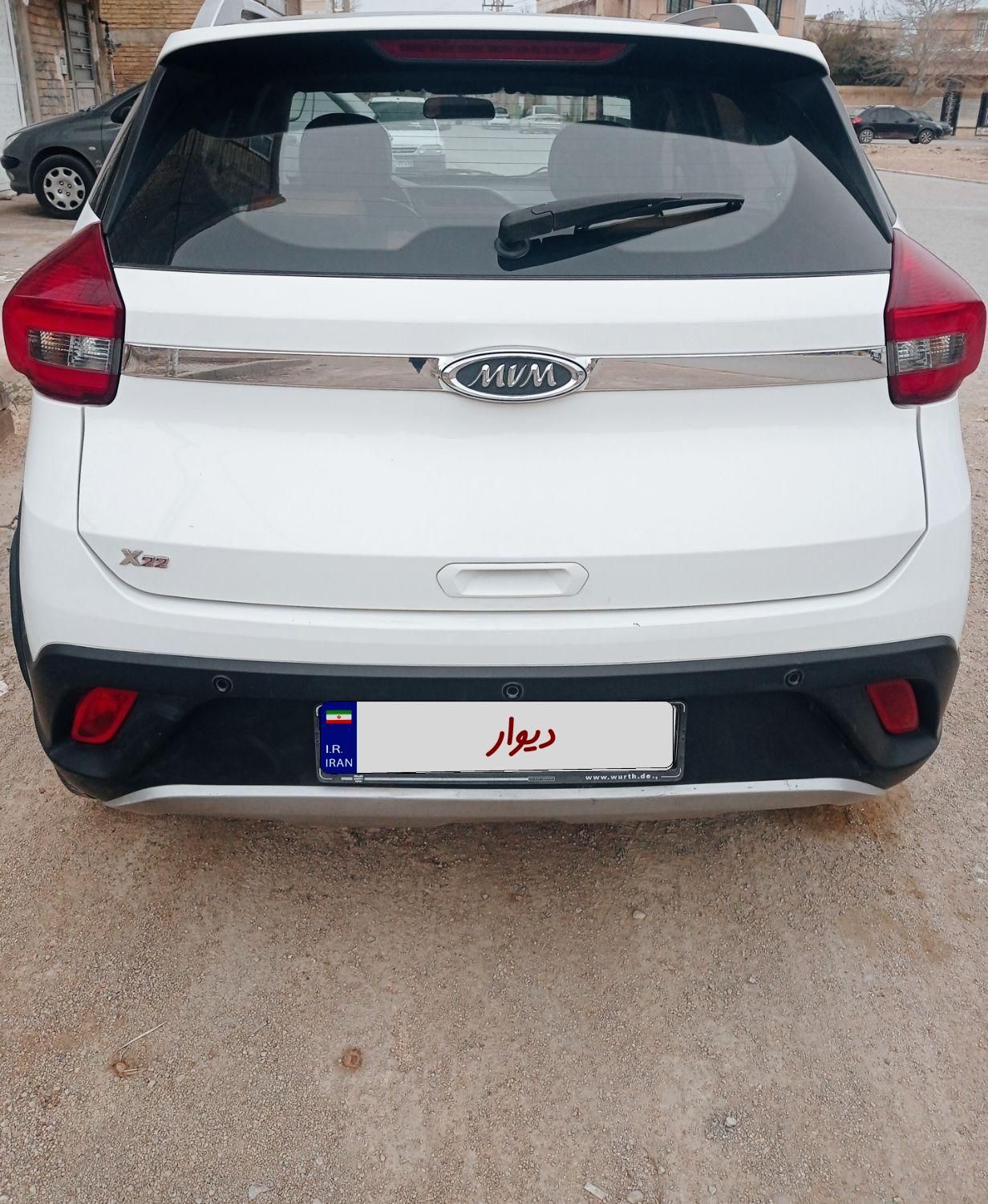 ام وی ام X22 دنده ای اسپرت اکسلنت - 1397