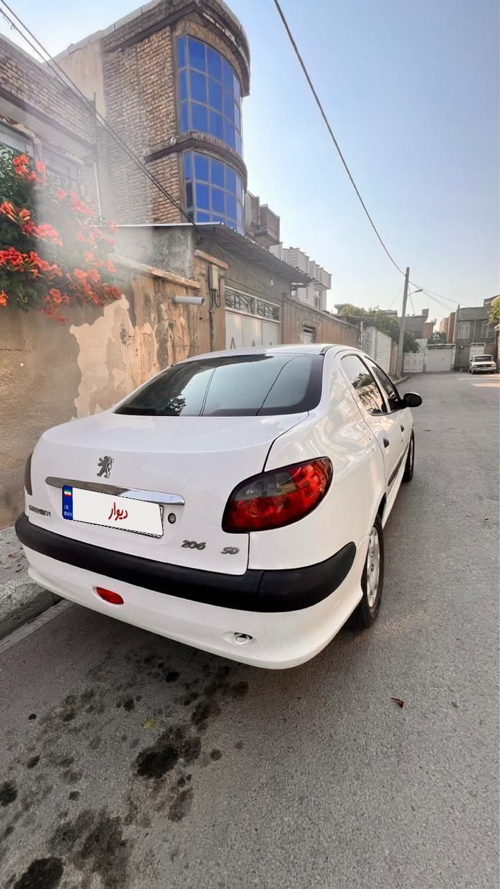 پژو ۲۰۶ صندوق دار v1 - 1387