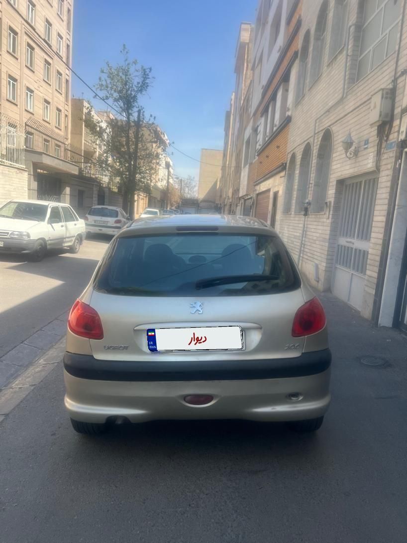 پژو 206 تیپ 3 - 1388