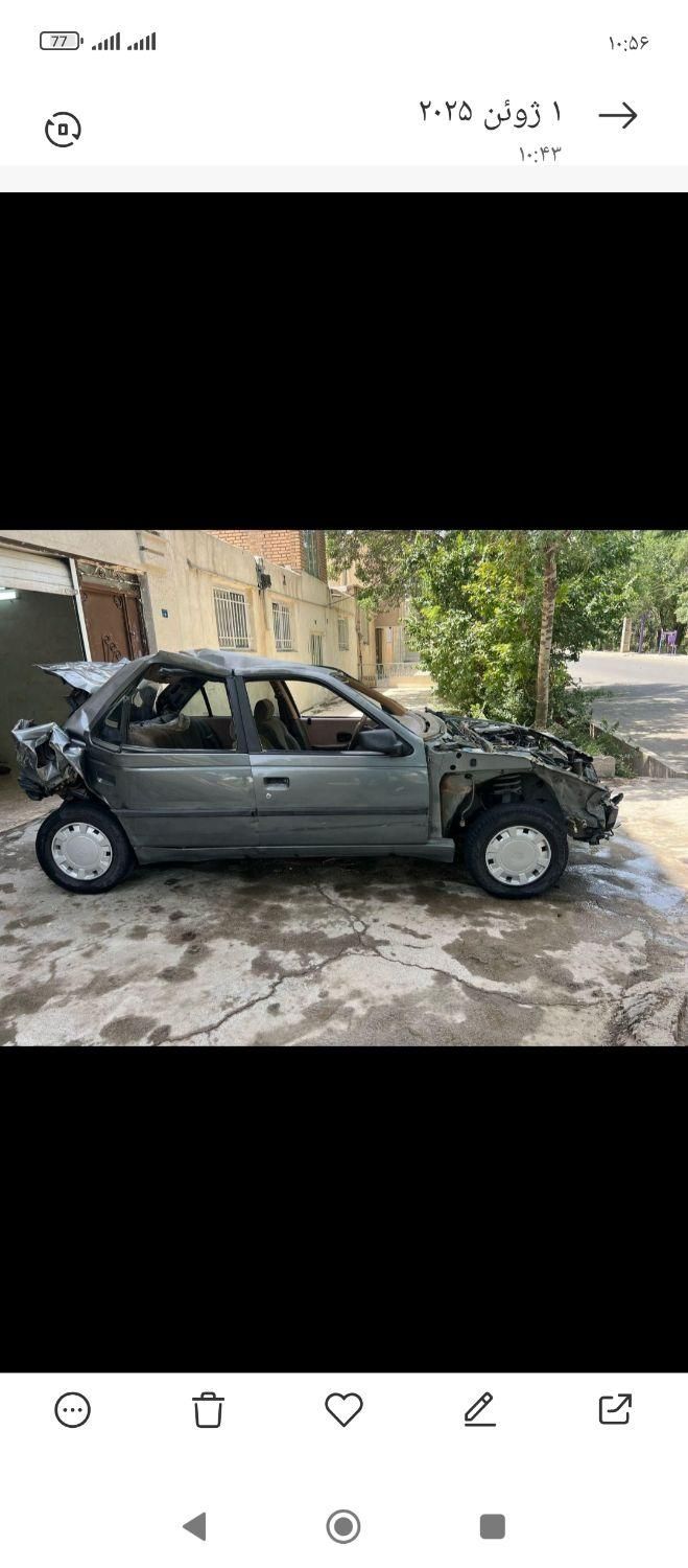 پژو 405 GL - دوگانه سوز CNG - 1373