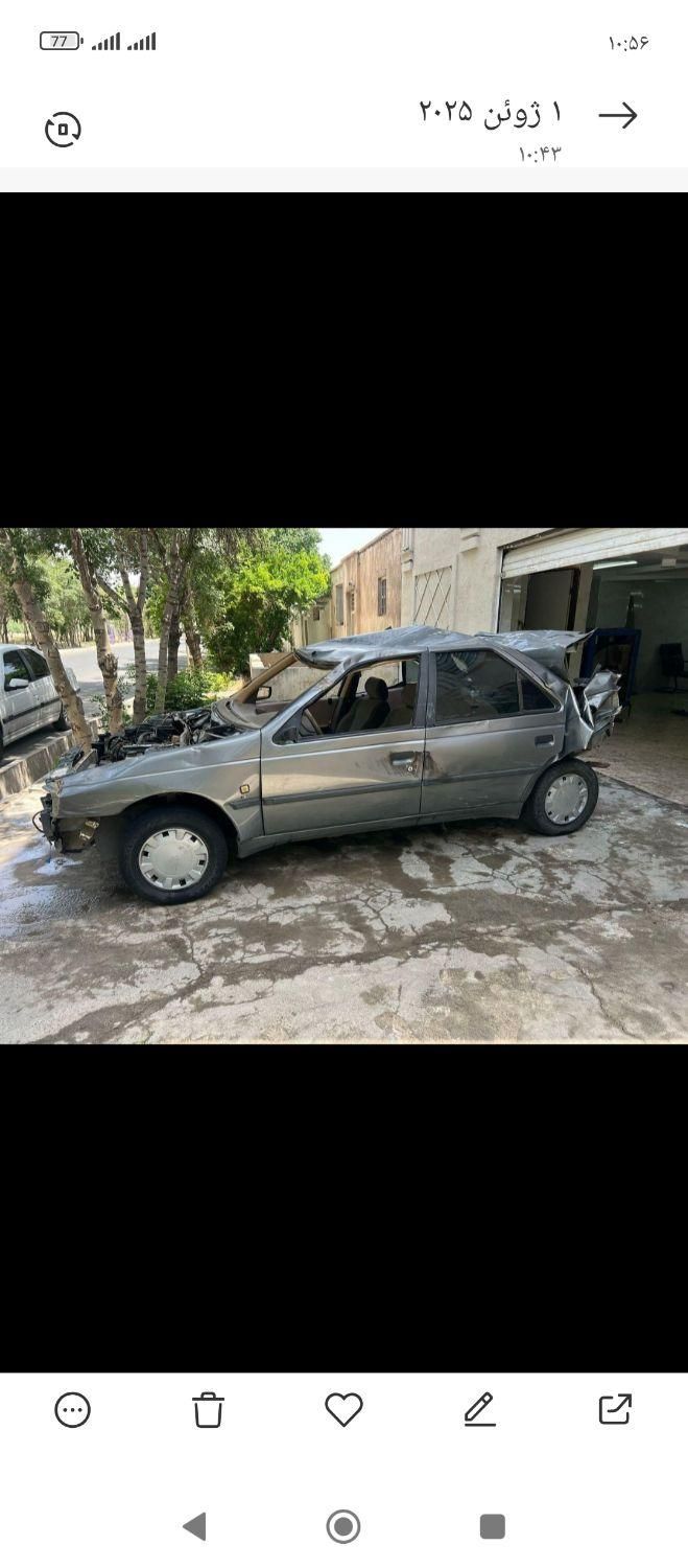 پژو 405 GL - دوگانه سوز CNG - 1373