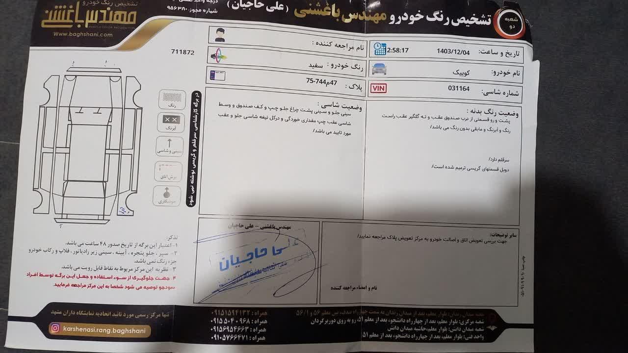 کوییک R دنده‌ای - 1400