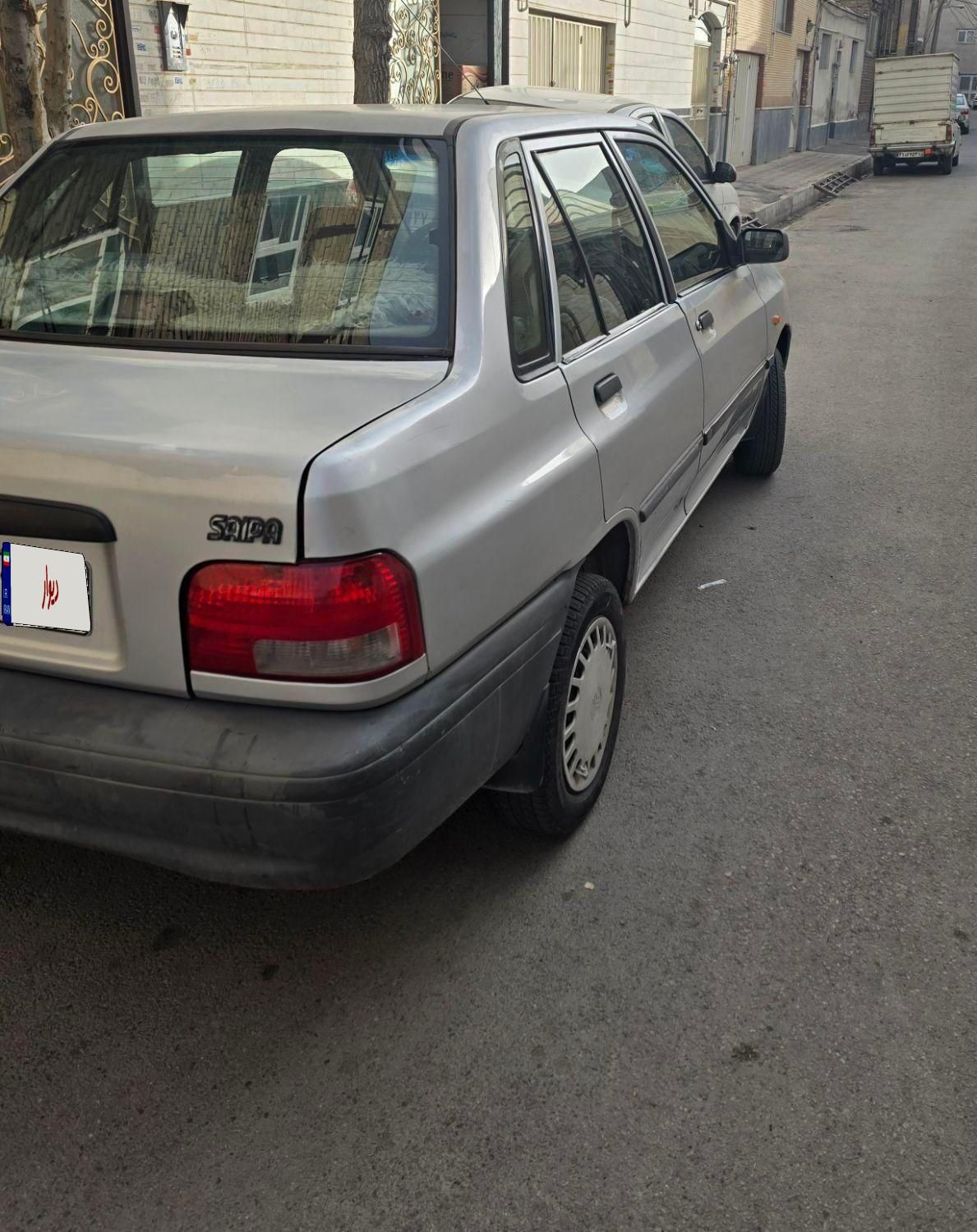 پراید صبا بنزینی - 1387