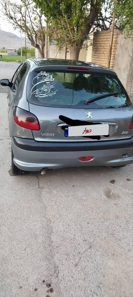 پژو 206 تیپ 2 - 1386