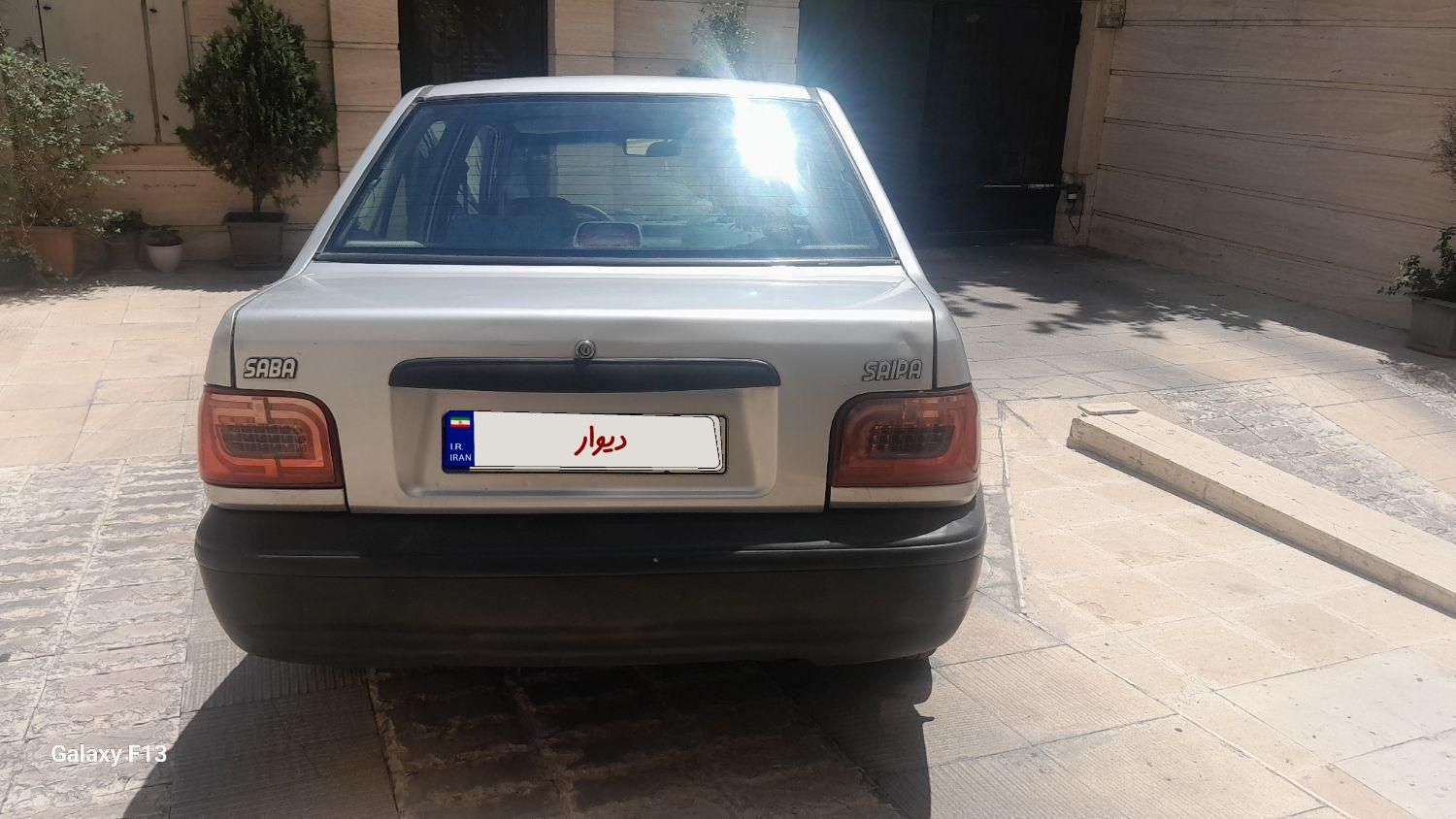 پراید صبا بنزینی - 1386