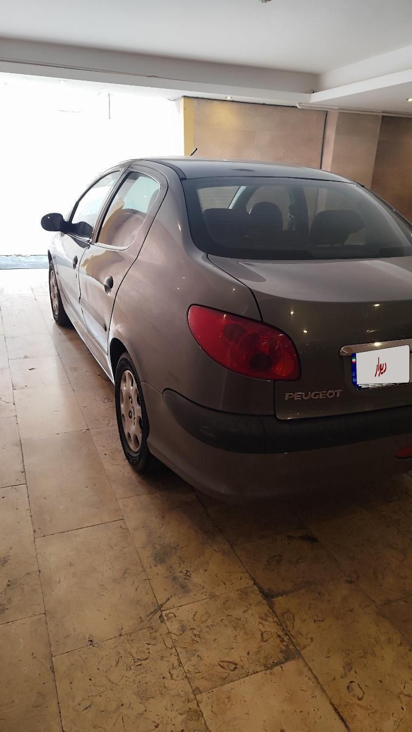 پژو ۲۰۶ صندوق دار v8 - 1395