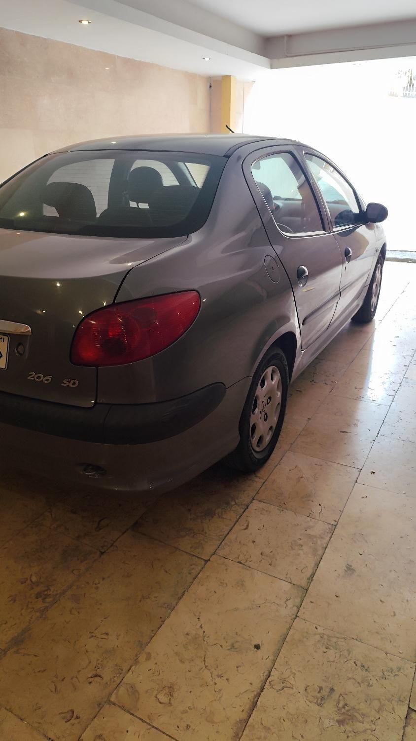 پژو ۲۰۶ صندوق دار v8 - 1395