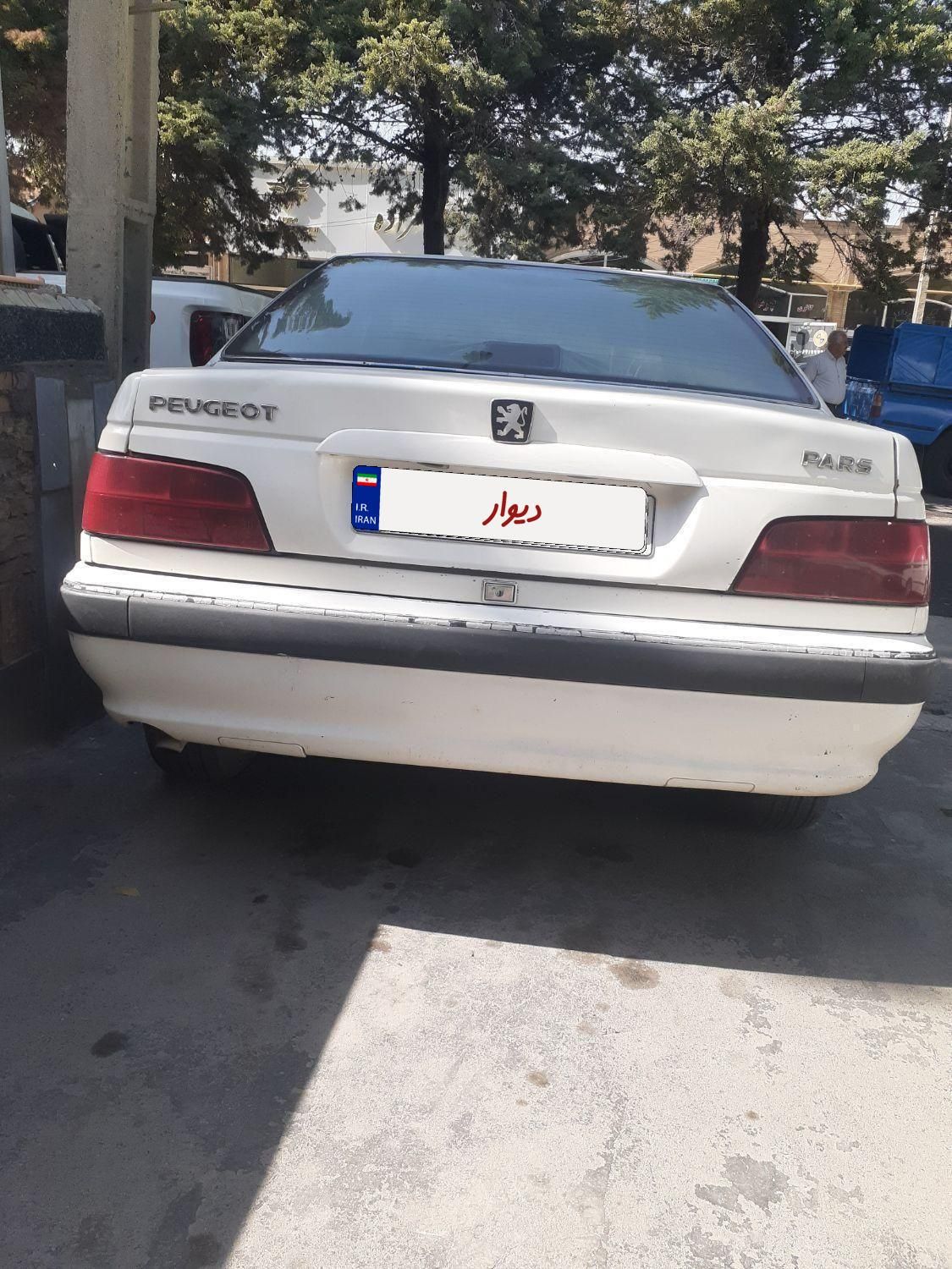 پژو پارس دوگانه سوز - 1387