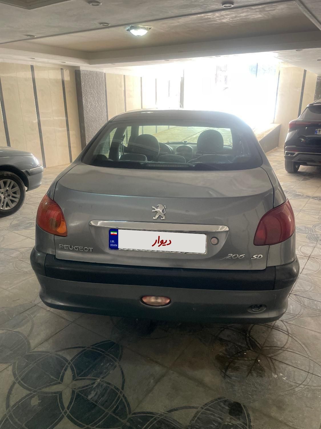 پژو ۲۰۶ صندوق دار v20 - 1389