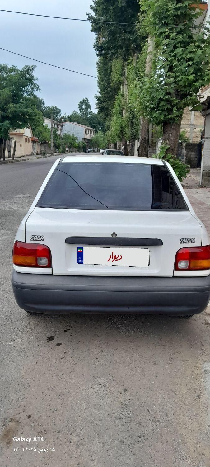 پراید صبا بنزینی - 1387