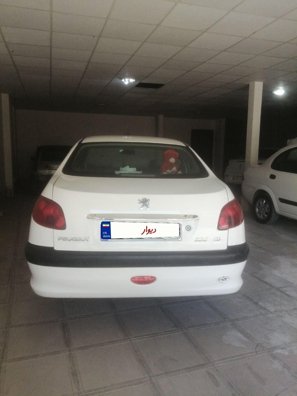 پژو ۲۰۶ صندوق دار v8 - 1394