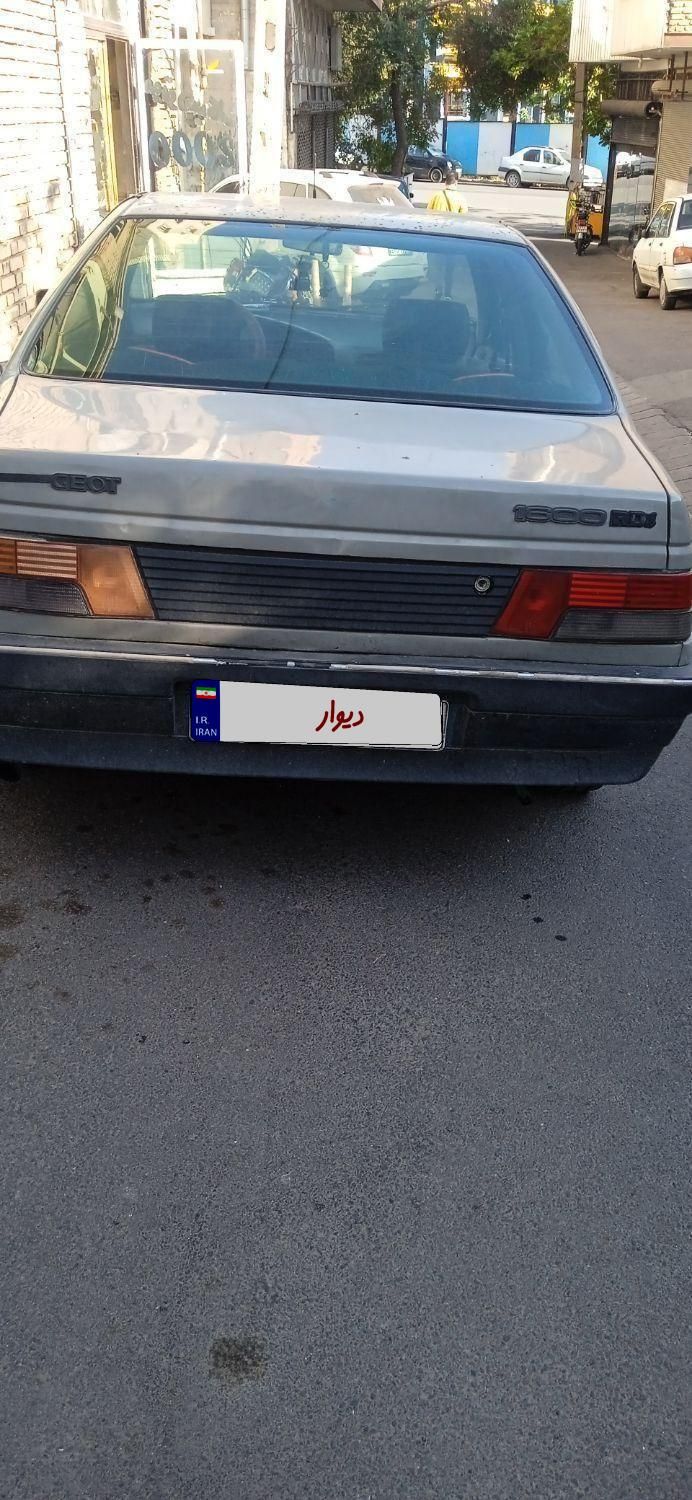 پژو آردی دوگانه سوز CNG - 1379