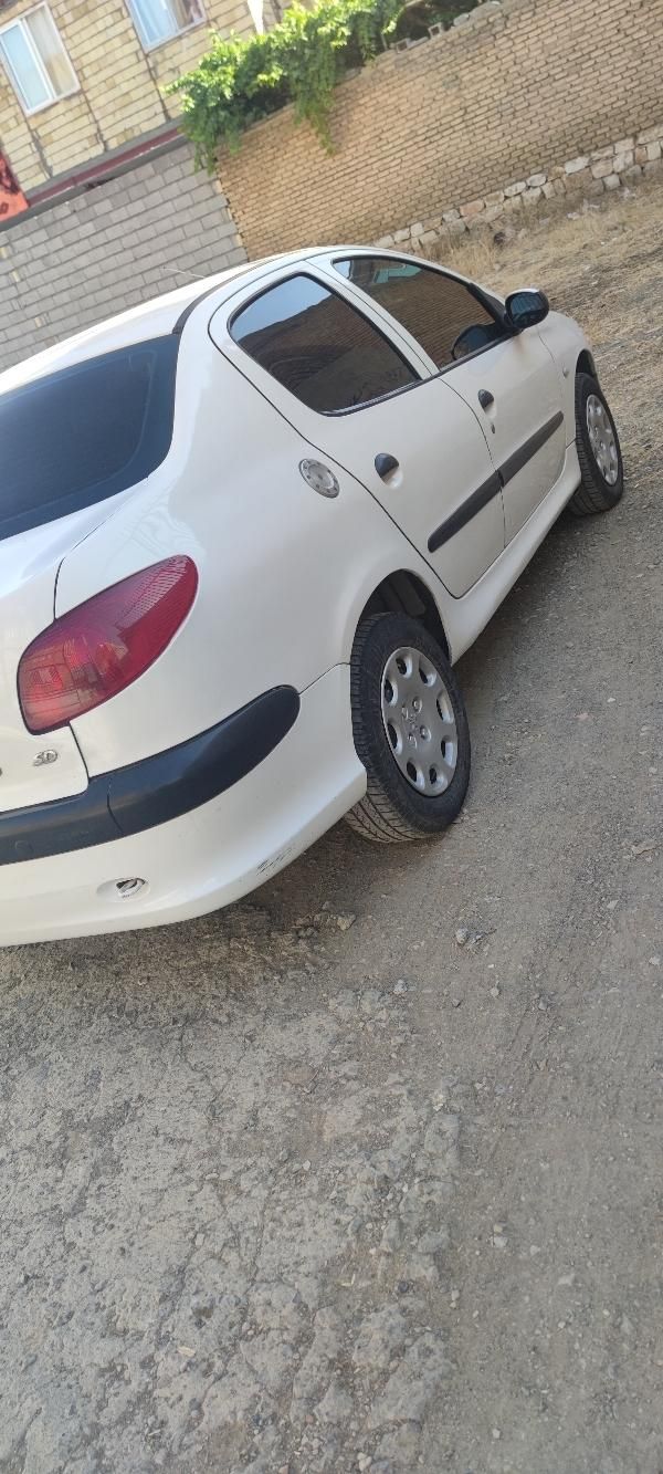 پژو ۲۰۶ صندوق دار v20 - 1388