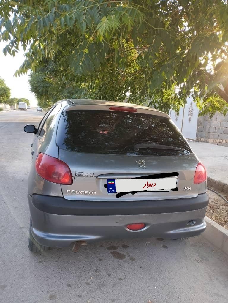 پژو 206 تیپ 3 - 1389