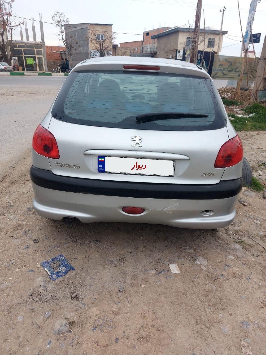 پژو 206 تیپ 2 - 1383