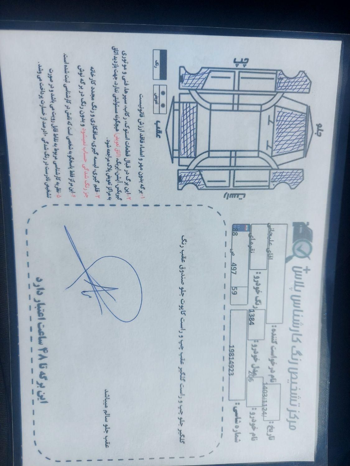 پژو 206 تیپ 2 - 1383
