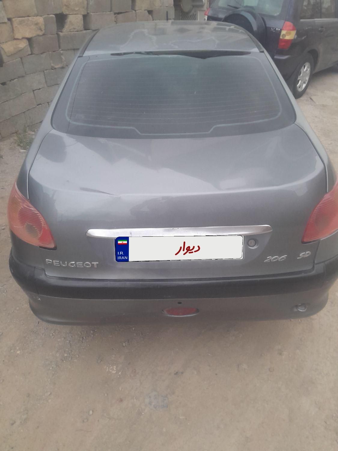 پژو ۲۰۶ صندوق دار v20 - 1386